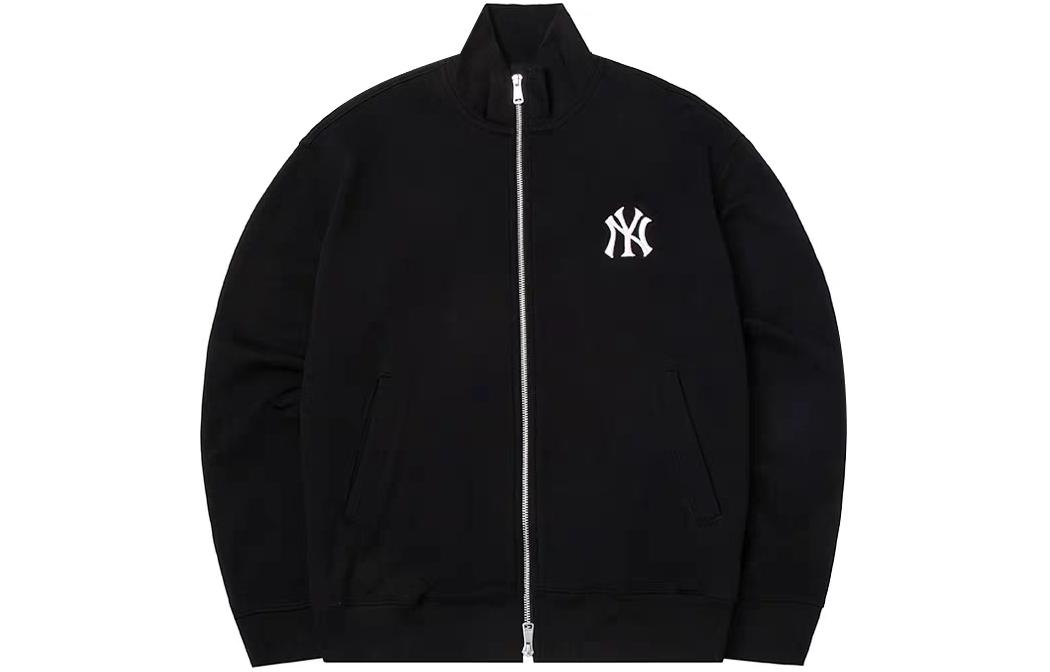 Order MLB SS24 New York Yankees Retro Monogram Stand Collar Jacket Unisex Black 3ATRM0441-50BKS