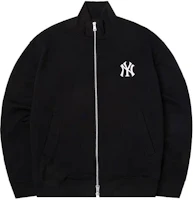 Order MLB SS24 New York Yankees Retro Monogram Stand Collar Jacket Unisex Black 3ATRM0441-50BKS