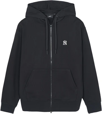 MLB SS24 New York Yankees Small Logo Loose Fit Zip Hoodie Jacket Black Unisex 3ATRB0141-50BKS Buy MLB SS24 New York Yankees Small Logo Loose Fit Zip Hoodie Jacket Black Unisex 3ATRB0141-50BKS