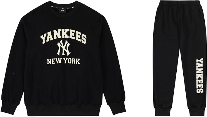 MLB Starry Reflective Sweatshirt & Jogger Unisex Hitam. 3AMTV0134-50BKS Order MLB Starry Reflective Sweatshirt & Jogger Unisex Hitam. 3AMTV0134-50BKS