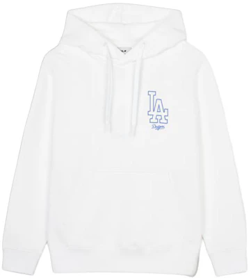 MLB 스트릿 스타일 로고 자수 유니섹스 화이트 풀오버 후디 3AHDB0241-07WHS Order MLB 스트릿 스타일 로고 자수 유니섹스 화이트 풀오버 후디 3AHDB0241-07WHS