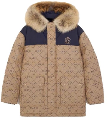 MLB街头风秋冬款中性卡其色字母拉链连帽羽绒服. 3adjm0436-50bgs Buy MLB街头风秋冬款中性卡其色字母拉链连帽羽绒服. 3adjm0436-50bgs