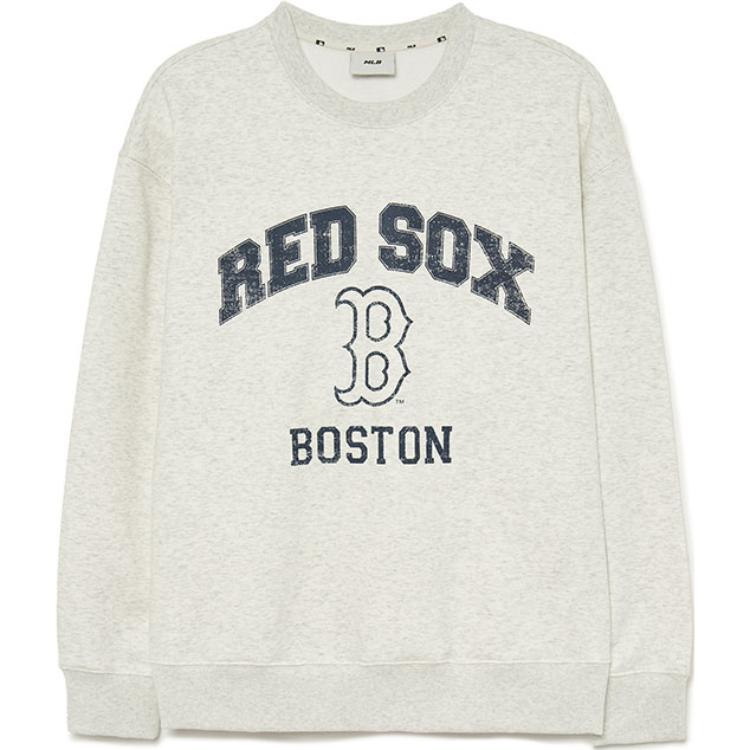 MLB T Varsity Boston Red Sox Crewneck Sweatshirt Unisex - Grey 3AMTV0436-43MGL
