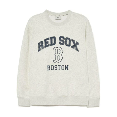 MLB T Varsity Boston Red Sox Crewneck Sweatshirt Unisex - Grey 3AMTV0436-43MGL