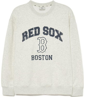 MLB T Varsity Boston Red Sox Crewneck Unisex - Kelabu 3AMTV0436-43MGL Order MLB T Varsity Boston Red Sox Crewneck Unisex - Kelabu 3AMTV0436-43MGL