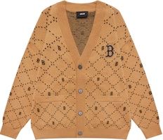 MLB Textured Retro Oversized Knit Long Sleeve Shirt Unisex - Light Camel Beige 3AKCM0134-43CAL MLB Textured Retro Oversized Knit Long Sleeve Shirt Unisex - Light Camel Beige 3AKCM0134-43CAL