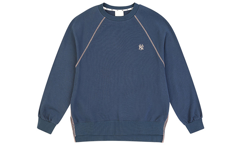 MLB Thisisneverthat Yankees Side-Slit Crewneck Sweatshirt Navy Unisex Casual Wear 31MTW3011-50N