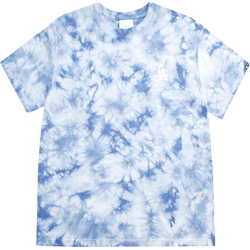 MLB Tie-Dye Oversized T-Shirt Unisex Light Blue 31TSA3031-07N