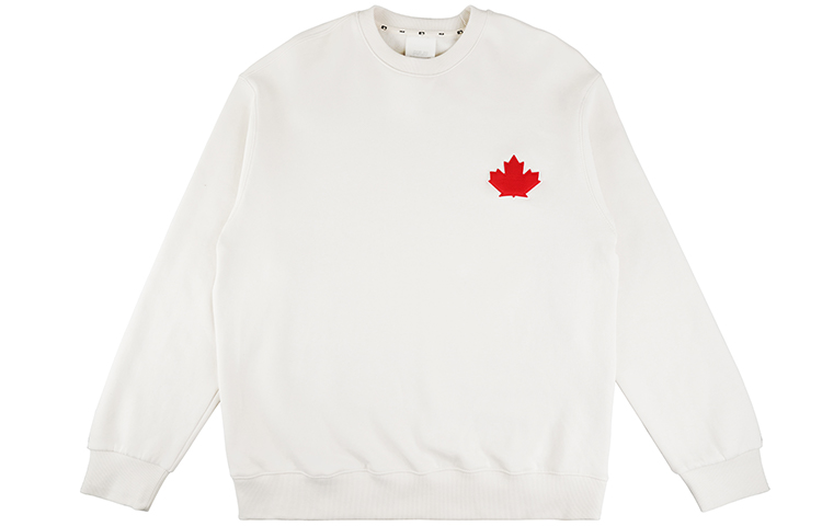 MLB Toronto Blue Jays Embroidered Ivory Crewneck Sweatshirt Unisex Loose Fit 31MT51061-54I