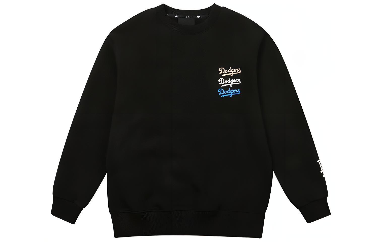 MLB Triple Logo Casual Sport Sweatshirt Unisex Black 31MT14111-07L