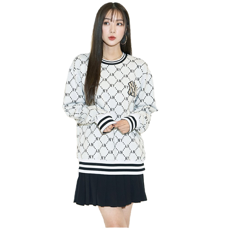 MLB Unisex All-Over Print Retro Pullover Sweatshirt 3AMTM0724 圖 3