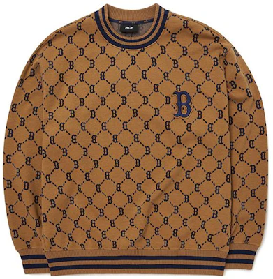MLB 男女復古圖案印花圓領長袖上衣 Sweatshirt 3AMTM0724 Sizing MLB 男女復古圖案印花圓領長袖上衣 Sweatshirt 3AMTM0724