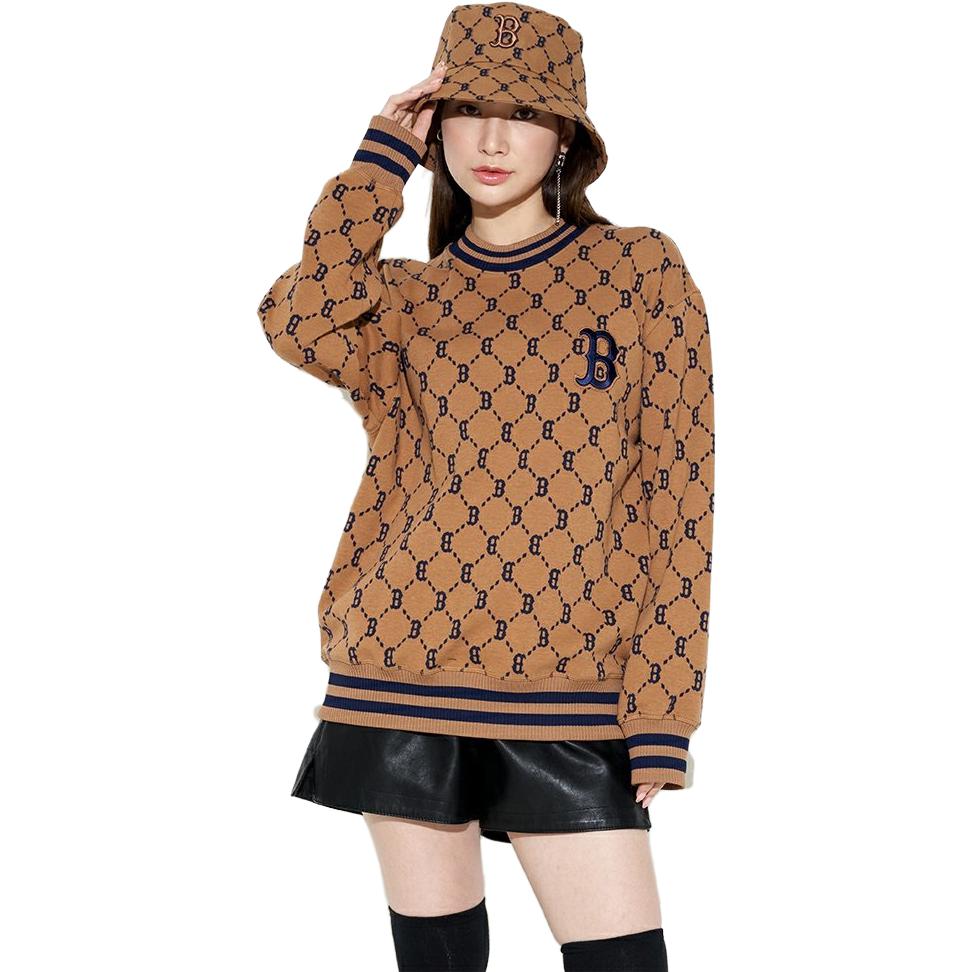 MLB Unisex All-Over Print Retro Pullover Sweatshirt 3AMTM0724 圖 8