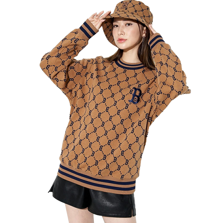 MLB Unisex All-Over Print Retro Pullover Sweatshirt 3AMTM0724 圖 9