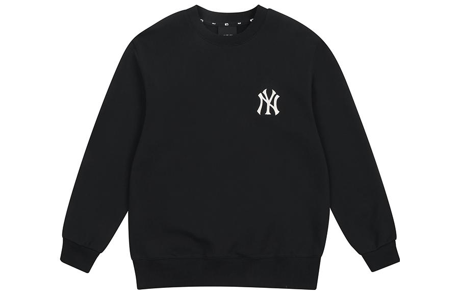 MLB Unisex Black Crewneck Loose Fit Long Sleeve Sweatshirt 3AMTEC216