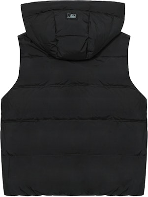 MLB Unisex Black Puffer Down Jacket with Hoodie - Windproof & Casual. 3ADVB0126-50BKS Lookbook MLB Unisex Black Puffer Down Jacket with Hoodie - Windproof & Casual. 3ADVB0126-50BKS