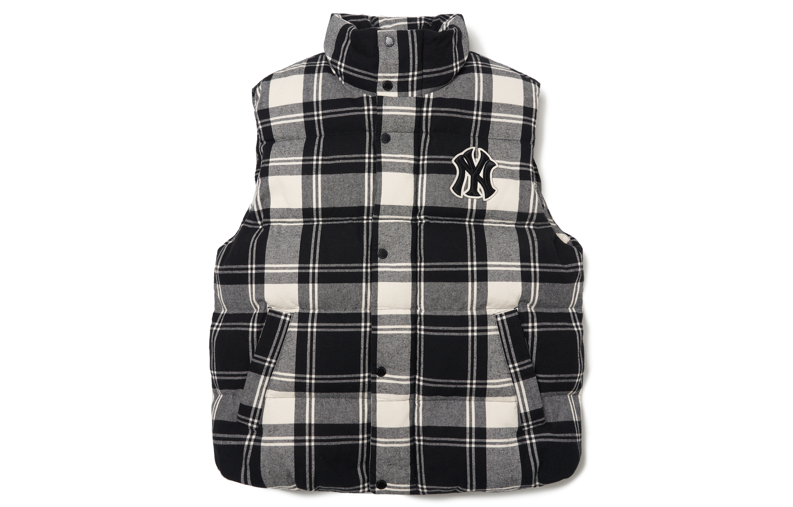 Order MLB Unisex Rompi Puff Kotak-Kotak untuk Olahraga 3ADVP0116-50CRS