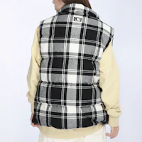 Purchase MLB 男女運動格紋羽絨背心 3ADVP0116-50CRS