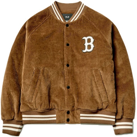 mlb-unisex-corduroy-baseball-jacket-beige-relaxed-fit-and-comfortable-3-ajp-02016-43-brs