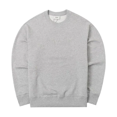 MLB Unisex Crewneck Casual Solid Long Sleeve Sweatshirt Grey 3AMTB2044-50MGS