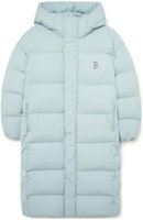 MLB Unisex Long Hooded Zip-Up Padded Jacket Blue 3ADJB1336-43MTM MLB Unisex Long Hooded Zip-Up Padded Jacket Blue 3ADJB1336-43MTM