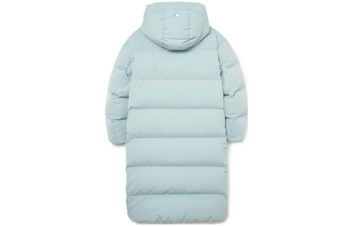 Lookbook MLB 男女连帽拉链加厚外套 蓝色 3ADJB1336-43MTM