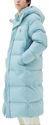 MLB 男女連帽長款拉鍊羽絨外套 藍色 3ADJB1336-43MTM Sizing MLB 男女連帽長款拉鍊羽絨外套 藍色 3ADJB1336-43MTM