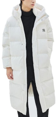 MLB 유니섹스 매트 화이트 후드 롱슬리브 미드롱 다운 자켓 3ADJB1836-50CRS Details for MLB 유니섹스 매트 화이트 후드 롱슬리브 미드롱 다운 자켓 3ADJB1836-50CRS