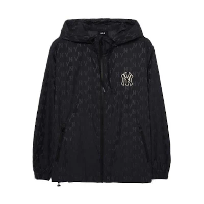 MLB Unisex Printed Hooded Jacket 3AWJM0531-50BKS