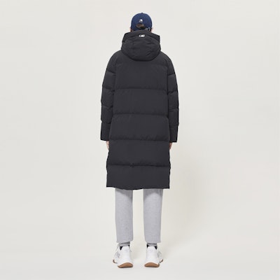 MLB 男女通用洋基刺绣宽松长款羽绒大衣 黑色 31DJ02961-50L Shop MLB 男女通用洋基刺绣宽松长款羽绒大衣 黑色 31DJ02961-50L