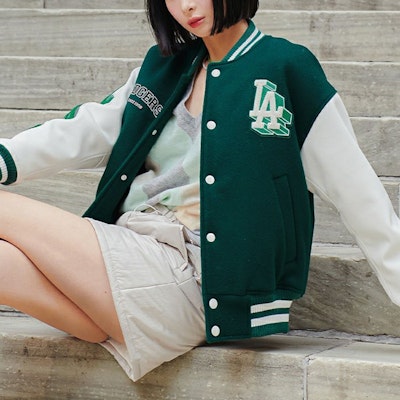 Chaqueta Varsity MLB LA Dodgers Verde Unisex FW23 Béisbol. 3AJPV0234-07GND Shop Chaqueta Varsity MLB LA Dodgers Verde Unisex FW23 Béisbol. 3AJPV0234-07GND