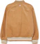 Lookbook MLB Varsity Letter Print Baseball Jacket Beige 3AJPV1334-50BGS