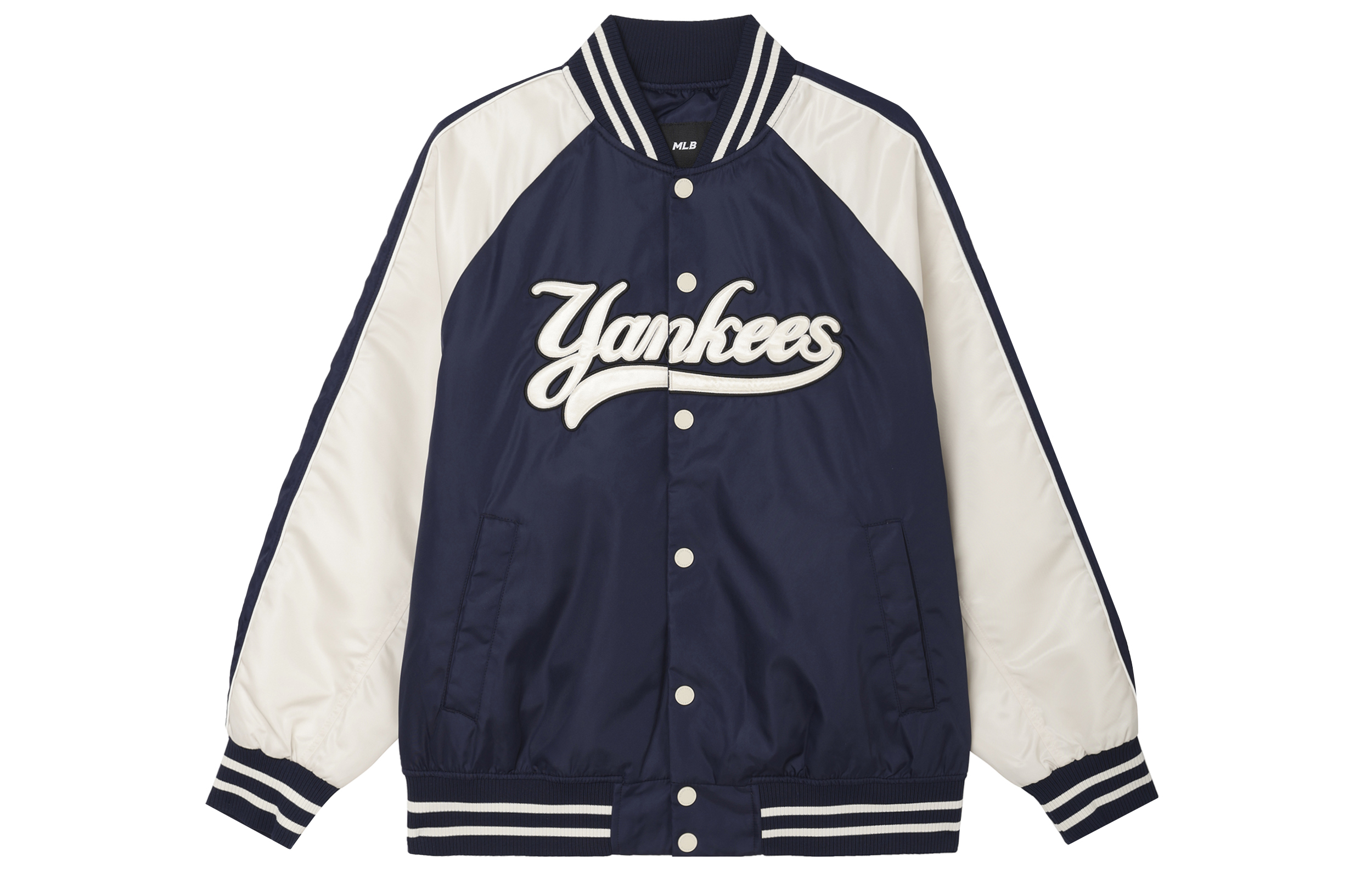 MLB Varsity New York Yankees Outdoor Casual Jacket Unisex Navy Blue. 3AJPV0244-50NYS
