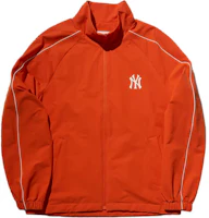 MLB Varsity New York Yankees Unisex Casual Windbreaker - Deep Orange. 3AWJV0144-50ORD MLB Varsity New York Yankees Unisex Casual Windbreaker - Deep Orange. 3AWJV0144-50ORD