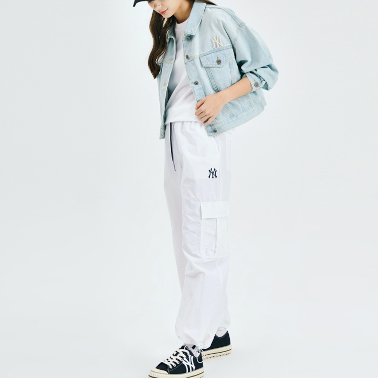 MLB Vintage Denim Loose Fit Jacket Unisex Blue 31JPN4011-50U 圖 6