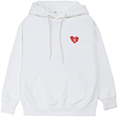 MLB Putih Unisex Sweatshirt Bordir Hati 31HDL1111-50I Buy MLB Putih Unisex Sweatshirt Bordir Hati 31HDL1111-50I