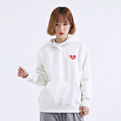 MLB Putih Unisex Sweatshirt Bordir Hati 31HDL1111-50I Details for MLB Putih Unisex Sweatshirt Bordir Hati 31HDL1111-50I