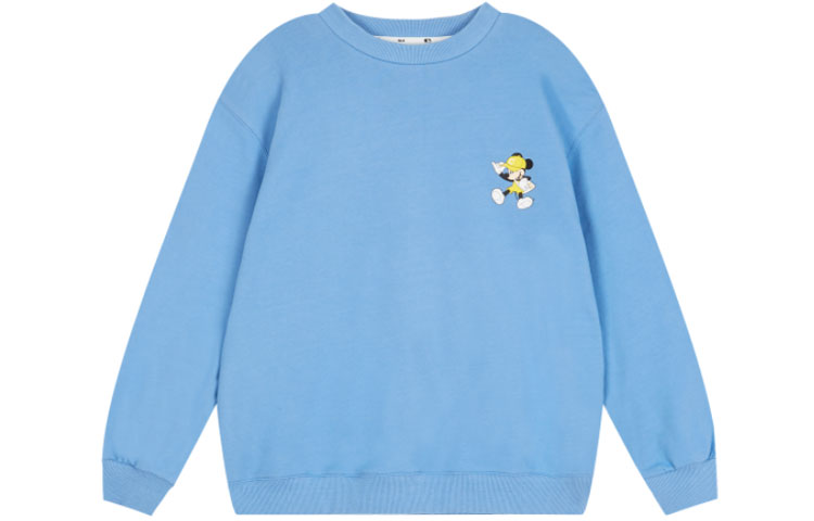 MLB Disney Indians Team Unisex Blue Long-Sleeve Sweatshirt 31MTK1011-45S