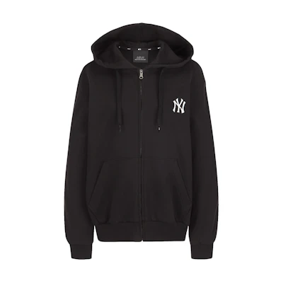 MLB Disney Yankees Zip-Up Hoodie Black Unisex Collaboration 31TRK1031-50L