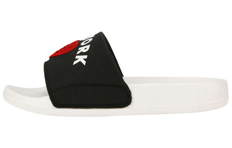 MLB Los Angeles Dodgers Slide Sandal 'Black White'