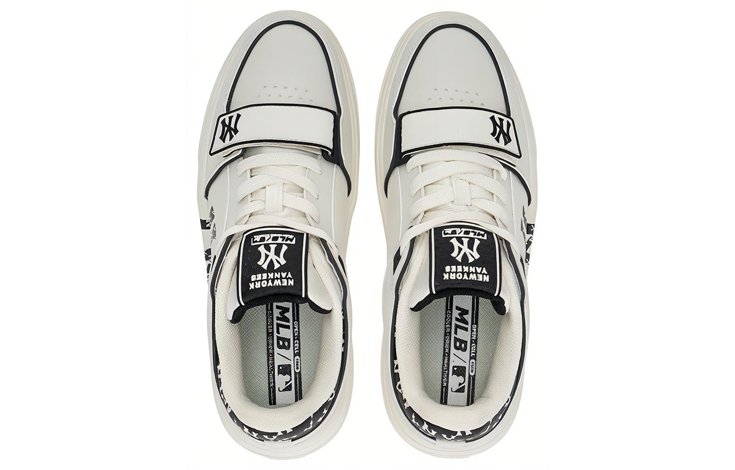 Shop MLB x 纽约扬基经典低帮“黑色花卉” 3ASXLMC4N-50BKS