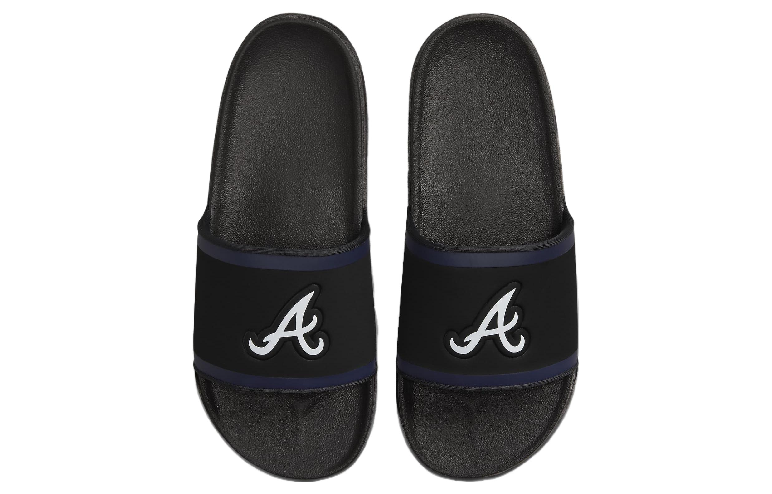 Shop MLB x Nike 休閒涼鞋 '亞特蘭大勇士 2023' DH6971-002