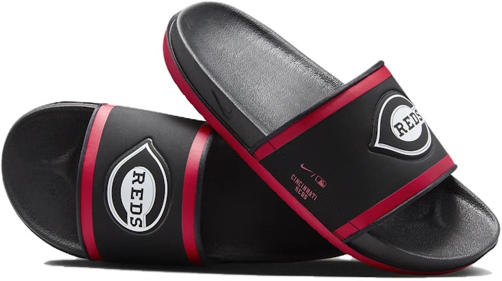 MLB x Nike 休閒拖鞋 '辛辛那提紅人隊' DH6995-002 Lookbook MLB x Nike 休閒拖鞋 '辛辛那提紅人隊' DH6995-002