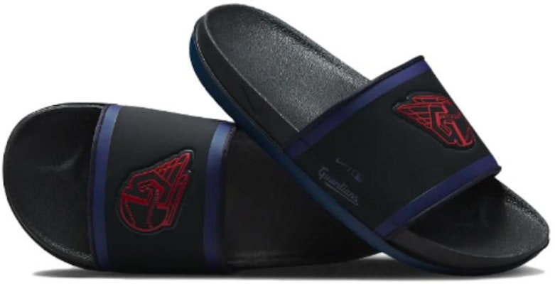 MLB x 耐吉 Offcourt 拖鞋 ‘克里夫蘭守護者’ DH6987-002 Lookbook MLB x 耐吉 Offcourt 拖鞋 ‘克里夫蘭守護者’ DH6987-002