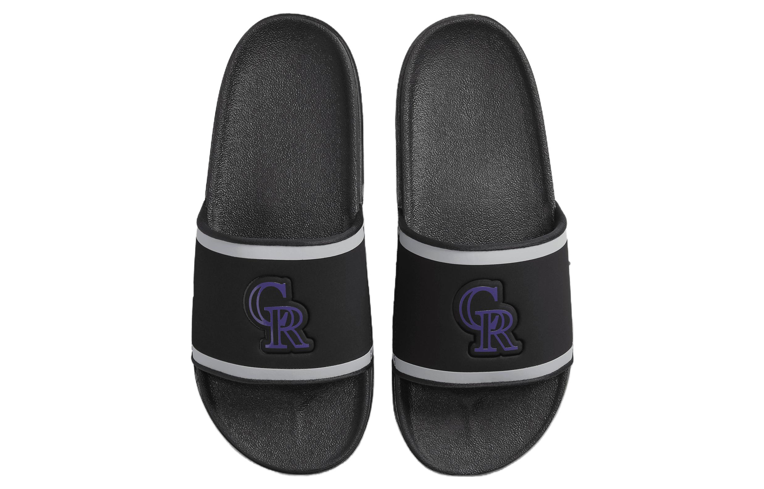 Lookbook MLB x Nike Offcourt 拖鞋 '科羅拉多洛磯隊' DH6996-002