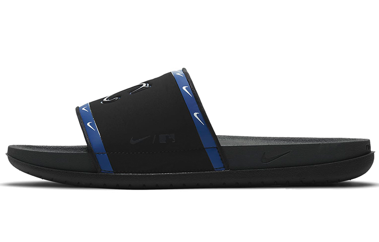 Buy Nike Offcourt "Kansas City Royals" 堪薩斯市皇家隊 黑藍 拖鞋