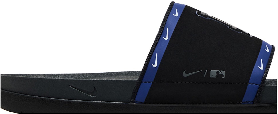 Nike Offcourt “MLB 洛杉磯道奇隊“ 輕便舒適 戶外運動拖鞋 黑藍 Order Nike Offcourt “MLB 洛杉磯道奇隊“ 輕便舒適 戶外運動拖鞋 黑藍