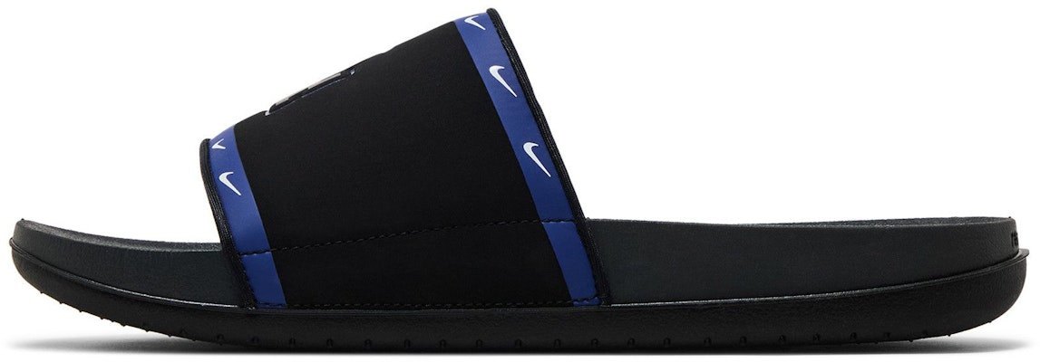 Nike Offcourt “MLB 洛杉磯道奇隊“ 輕便舒適 戶外運動拖鞋 黑藍 Lookbook Nike Offcourt “MLB 洛杉磯道奇隊“ 輕便舒適 戶外運動拖鞋 黑藍