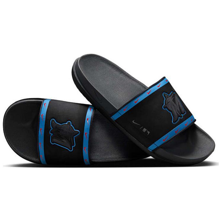 Lookbook MLB x Nike OffCourt Slide 'Miami Marlins' Sandalias Deportivas DH6984-001