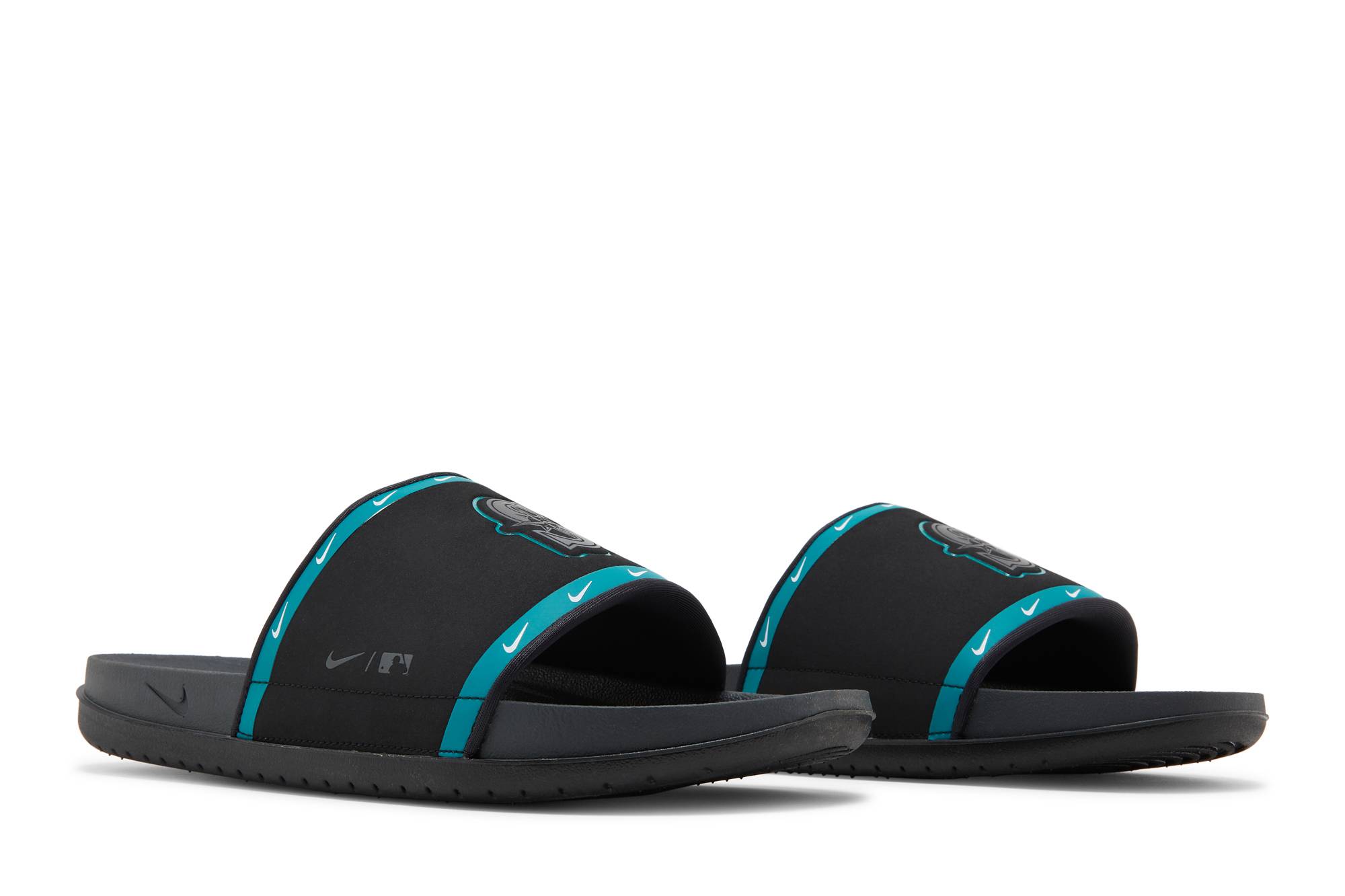 Cheap MLB x 나이키 오프코트 슬라이드 '시애틀 매리너스 2022' DH6985-001